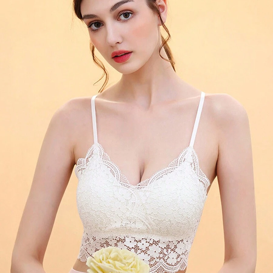 Ropa interior de encaje - Blanco - Ver 1