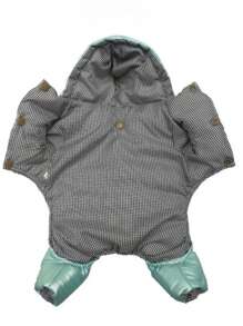 1pc Shiny Winter Warmth Four-legged Pet Jumpsuit With Thickened Coat For Dogs - Blue - View 11