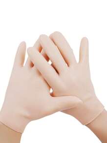 1對肉色保濕手套和襪子,配有柔軟的矽膠,用於保護和更新皮膚,防止皮膚龜裂,軟化老繭和指甲周圍的皮膚,腳膜,沙灘襪 - 卡其色 - 查看 3