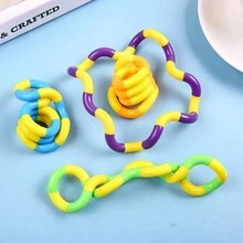 1 件全新抗壓力玩具 Twisty 成人減壓玩具,非常適合減壓、玩樂、生日派對禮物 - 彩色 - 查看 7