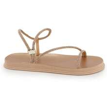 Women Flat Sandals - Rượu sâm banh - Xem 2