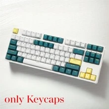 Merlin Keycaps Set Doubleshot PBT Keycap Set Custom OEM Profile Cherry MX Keyset For 61 63 64 66 68 84 87 96 100 104 108 MX Switch Mechanical Keyboard - Merlin - View 1