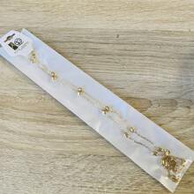 KYQ Cadena  de Acero inoxidable 70CM - Amarillo Oro - Ver 5