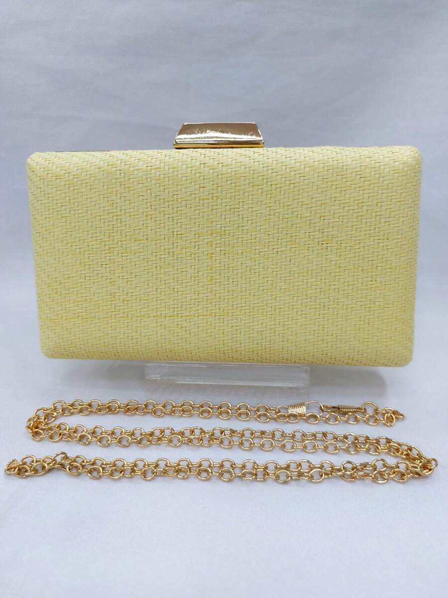 Women Clutches - 黃色 - 查看 1
