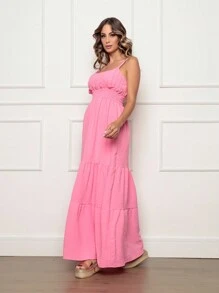 Women Dresses - 淺粉色 - 查看 2