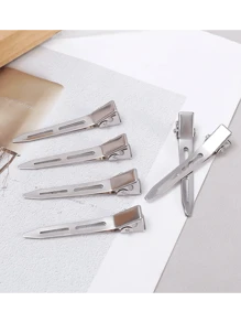 5.5cm 1/5/20/40pcs Hair Root Fluffy Clips Styling Salon Professional Salon Metal Hair Clip Hairpin Clamps DIY Tools Hair Accessories ,Hair Styling Tools