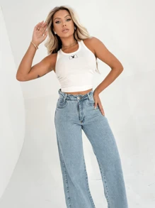 KISS ME LADY Women Jeans - Medium Wash - View 2