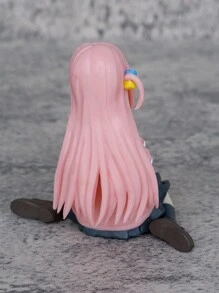 1 Pieza Figura De Muñeca De Chica Anime En Postura Sentada, Ideal Para Decoración De Oficina, Hogar, Auto, Colección Y Hobby - Multicolor - Ver 6