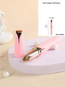 男士鼻毛修剪器,電動鼻毛耳毛修剪器,臉部毛髮去除器,適用於眉毛、頸線、鼻毛和耳毛,精密修剪 - 粉色 - 查看 5