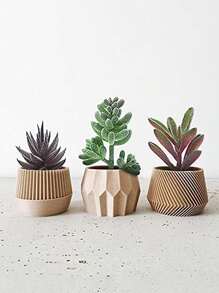 2/5/10 piezas Plantas suculentas artificiales - Plantas falsas de primera calidad - Suculentas con doble flocado - Cactus con textura realista - Plantas suculentas con rostro - Mini suculentas falsas - Decoración con plantas con rostro, Día de San Valentín, Regalo