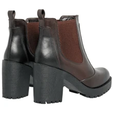 Women Ankle Boots & Booties - Cà phê nâu - Xem 5