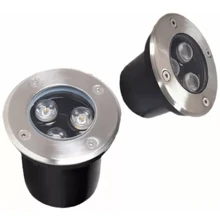 Lámpara impermeable enterrada - Blanco y Negro - Ver 5