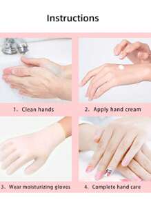 1對肉色保濕手套和襪子,配有柔軟的矽膠,用於保護和更新皮膚,防止皮膚龜裂,軟化老繭和指甲周圍的皮膚,腳膜,沙灘襪 - 卡其色 - 查看 4