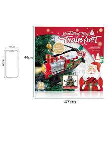 1 Pieza/set Tren De Juguete Colgante Para Árbol De Navidad Con Efectos Sonoros Y Luminosos Y Música De Navidad, De Color, Estilo Y Tamaño Aleatorios Para Decoración Navideña, 31 Piezas Incluidas - Multicolor - Ver 6