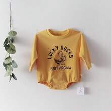 Baby Girls Bodysuits - 卡其色 - 查看 2