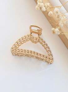 流行髮夾,夏季女士休閒禮物 - 粉色 - 查看 1