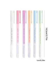 1pc Pen Shaped Quick Drying Glue Point Pen Creative Colorful Glue Pen - Green - View 2