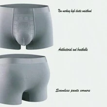 3pcs Men'S Boxer Briefs - Multicolor - View 6