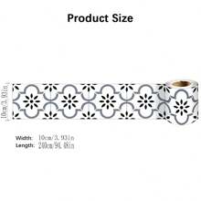 Self-adhesive Tile Sticker For Kitchen/bathroom/floor/wall, 1pc - Multicolor - View 2