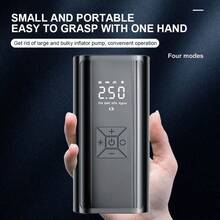 6000mAh 150PSI Smart Air Pump Portable Car Automatic Compressor Tire Inflator for Motorcycle Bicycle Inflatable - B-wireless - View 3