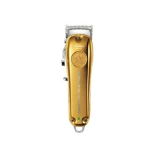 Kemei Km-1831 高功率電動理髮器,配備可調節不銹鋼剪頭,剪髮剪 - 金色 - 查看 5