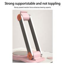 Acrylic Tablet Stand, Mobile Phone Holder, Foldable And 360 Degree Rotating Adjustment, Multi-Color Optional, 1 Piece - Pink - View 9