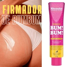 kit 3 Creme  Firmador De Bumbum Gel Massageador Para Celulite Estria Flacidez Queimador de Gorduras - Firmador de Bumbum - Visão 2