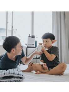 Orejas Puntiagudas de Duende, Elfo, Hada para Cosplay, Disfraz Navidad - Rosa Pálido - Ver 5