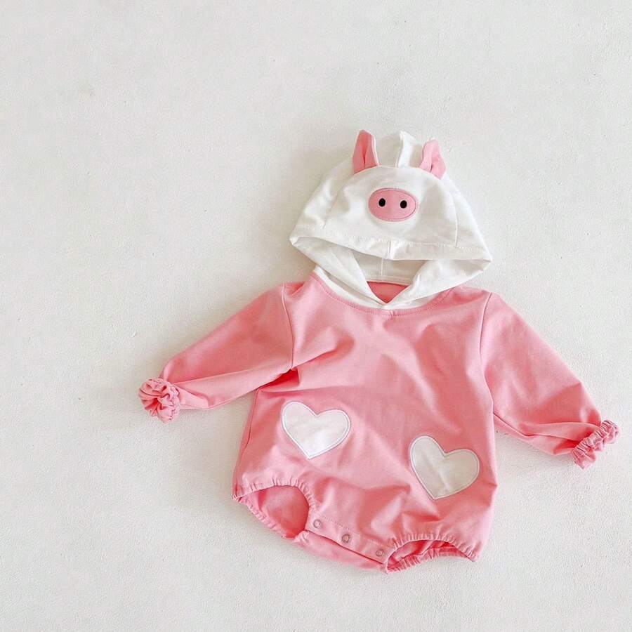 Baby Girls Bodysuits - 粉色 - 查看 1