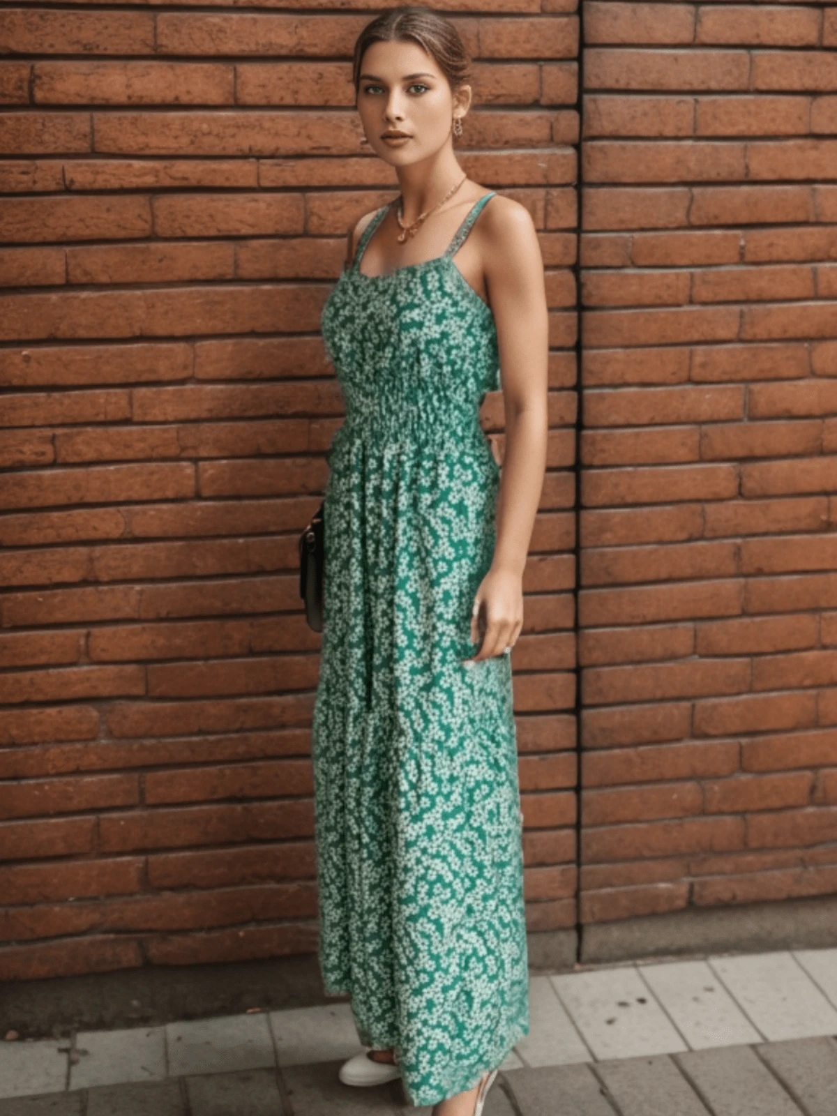 Women Dresses - 綠色 - 查看 1