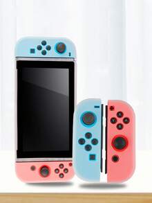 遊戲機保護殼,tpu材質軟殼保護套,馬卡龍白,與ns機型相容 - 白色 - 查看 1