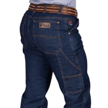 Coll Jeans Men Jeans - 水鴨藍 - 查看 4