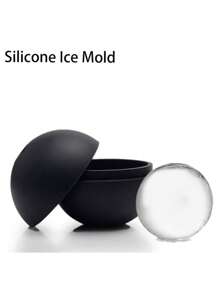1pc Silicone Ice Roller For Face And Eye, Ice Face Roller, Facial Beauty Ice Roller Skin Care Tool, Suitable For Massaging And Shrinking Pores - Black - View 4