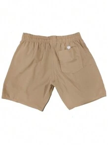 Men Shorts - Khaki - View 2