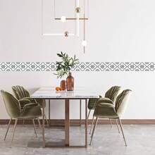 Self-adhesive Tile Sticker For Kitchen/bathroom/floor/wall, 1pc - Multicolor - View 5