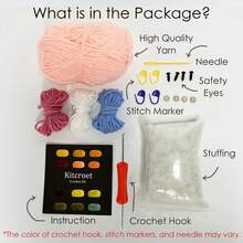 2pcs Cute Piggy Braiding Set, Animal Shaped Diy Hand Knitting Tool Kit (Tools Color Random) - Pig And Piglet Baby - Fat pig 2 piece set - View 8