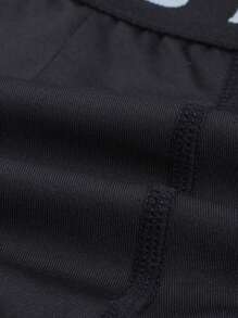 Men'S Tight Shorts For Enhanced FitnessPerformance And Running Comfort,Suitable For Marathons, Yoga And Fitness - Black - View 3