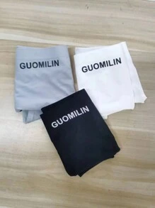 3 szt./zestaw Damski Chudy , Miękki , Seksowny , Niska talia , Bezszwowy Trójkąt Majtki Na lato