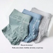 3pcs Men'S Boxer Briefs - Multicolor - View 1