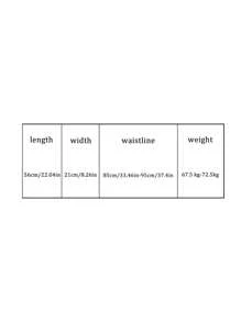 Sports Outdoor 1pc Breathable Sports Waist Belt Shapewear Waist Trainer Corset - Black - View 6