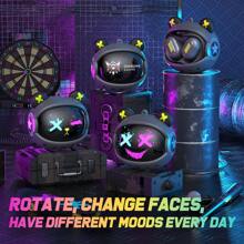 ONIKUMA T20 游戏耳机 2024 新款时尚无线旋转翻盖 HiFi 立体声入耳式耳机带麦克风 - 黑色 - 查看 5