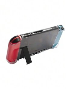 Insten Dockable Clear Case For Nin-Tendo Switch Console And Joycon Controllers, Detachable 3-In-1 Crystal Hard Shell Protective Non Slip Cover With Ergonomic Grip