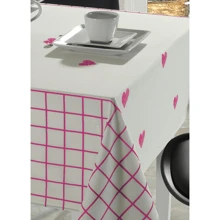 Tablecloths - 乾枯玫瑰色 - 查看 3