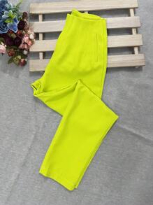 Women Pants - Verde Lima - Ver 2