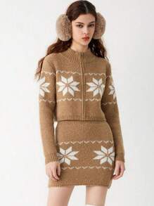 1pc Unisex Fashionable Newly Designed Warm Ear Muffs, Fall/Winter Riding And Commuting Ear Warmers With Thickened Lining, One Size Fits Most - Coffee Brown - View 4