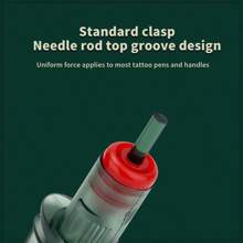 10PCS Big Row Tattoo Needle Multi Needle Tattoo Needle One Body Needle Disposable Tattoo Needle - Green - View 3