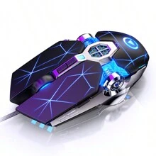 YINDIAO YINDIAO G3os Wired Mouse Esports Gaming Device Silent And Sound Eating Chicken Mouse Macro Desktop Computer Laptop Universal