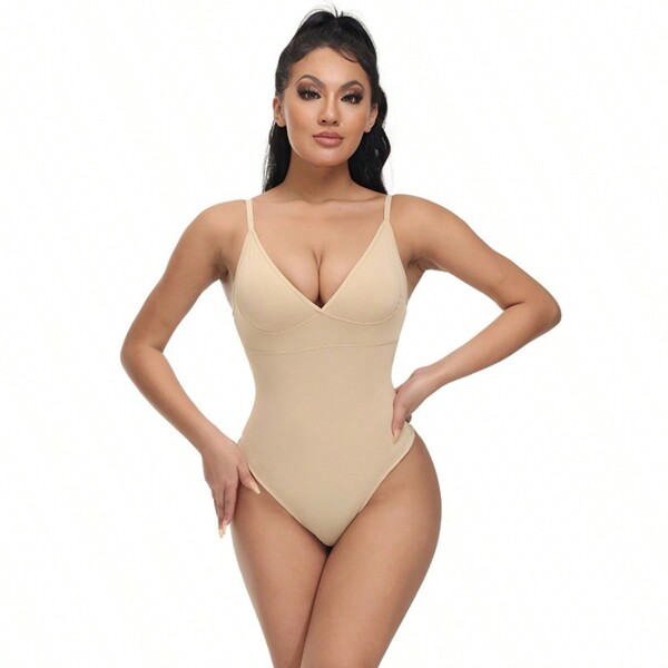 Solid Shapewear Bodysuit