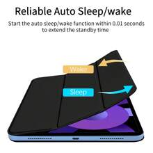 Funda magnética compatible con iPad Air de 5ta/4ta generación, iPad de 10ª generación de 10,9 pulgadas, iPad Pro de 11/12,9 pulgadas, iPad Pro de 1ra/2da/3ra/4ta/5ta/6ta generación, compatible con carga del lápiz 2da generación, funda delgada para tableta