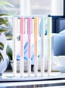 1pc Pen Shaped Quick Drying Glue Point Pen Creative Colorful Glue Pen - Green - View 8